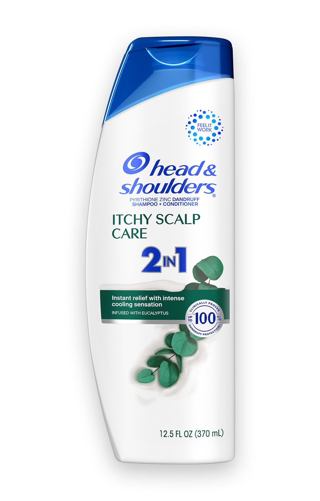 Head & shoulders 2N1 Itchy scalp care. Shampoo+conditioner. 12.5oz