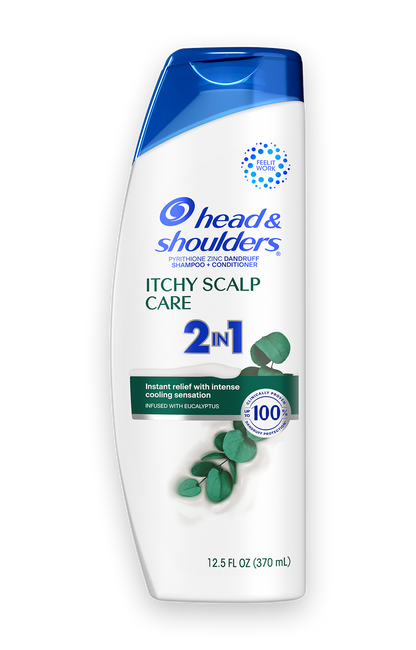 Head & shoulders 2N1 Itchy scalp care. Shampoo+conditioner. 12.5oz