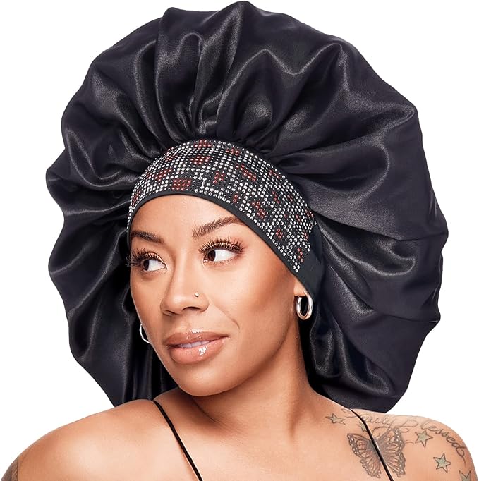 RED by Kiss Keyshia Cole Diamond Bling bonnet. Super Jumbo. HQ208