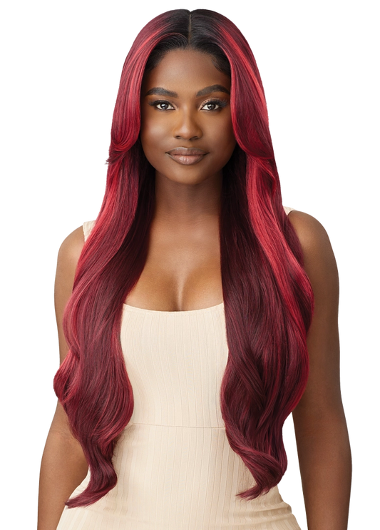 OUTRE MELTED HAIRLINE LACE FRONT WIG. MADINA. 32"