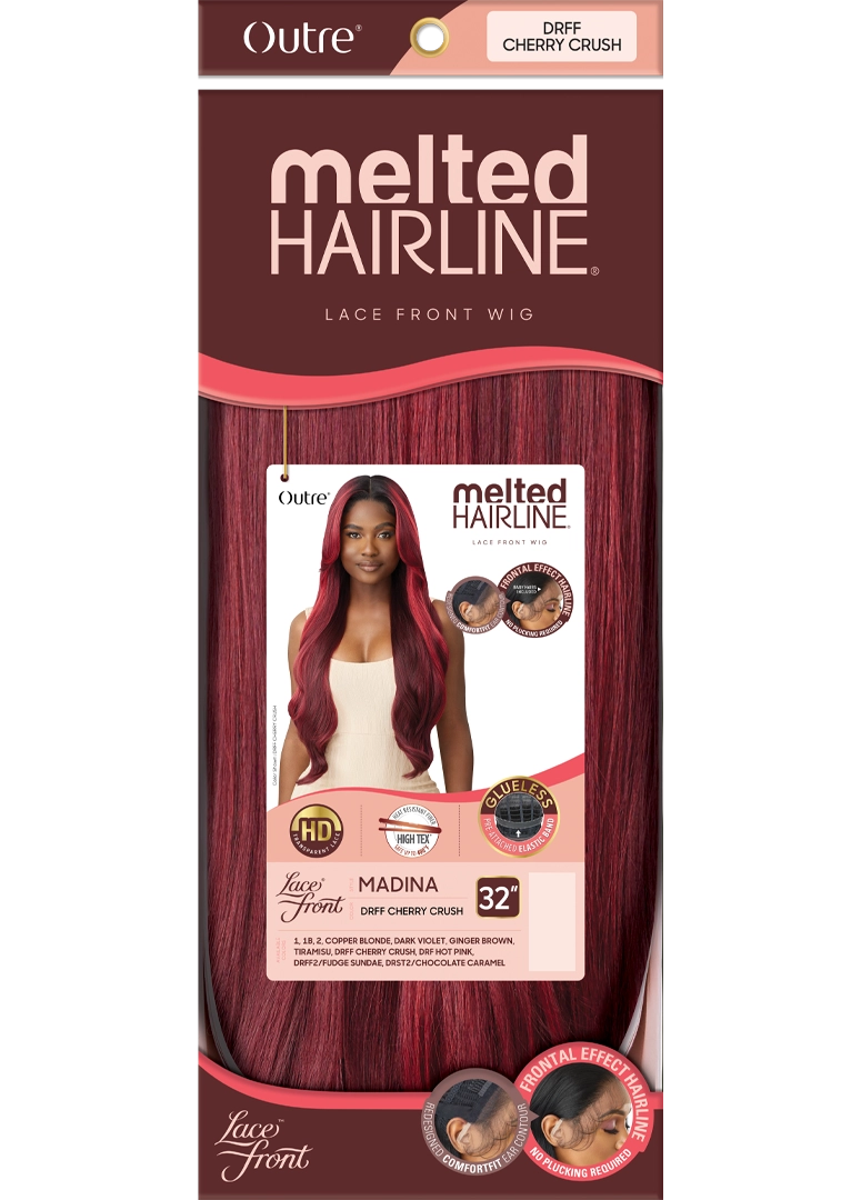 OUTRE MELTED HAIRLINE LACE FRONT WIG. MADINA. 32"