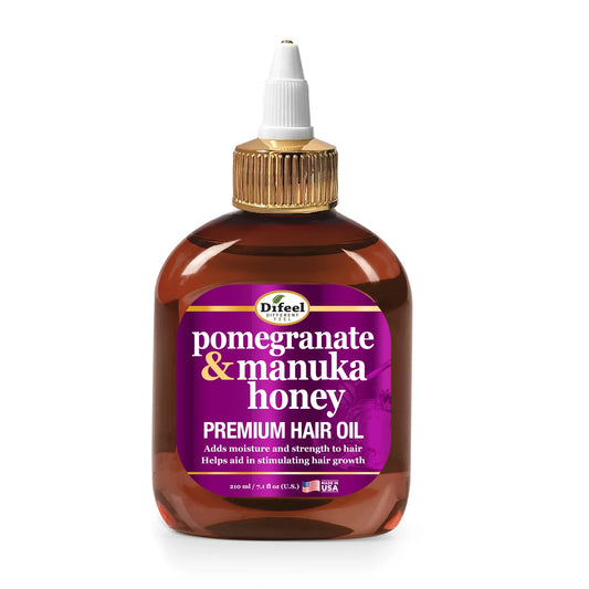 DIFEEL POMEGRANATE & MANUKA HONEY PREMIUM HAIR OIL 7.1 OZ.