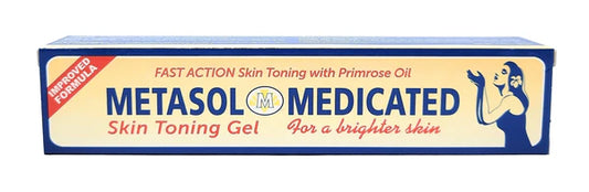 Metasol medicated skin toning gel. 1.76 oz