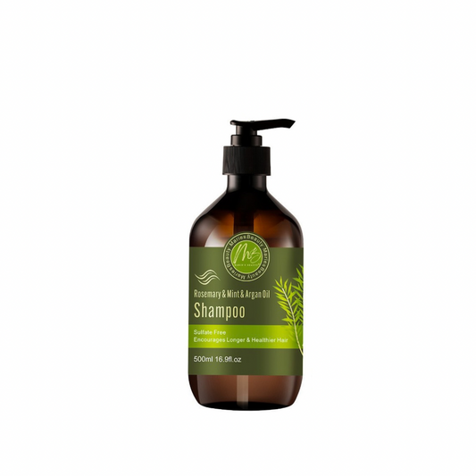 Marie's Beauty Rosemary, mint & argan oil shampoo