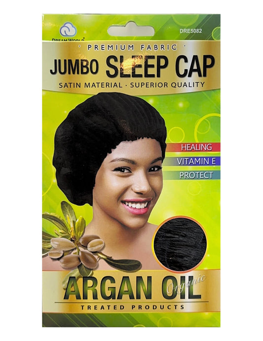 Argan Oil Jumbo Band Sleep Cap