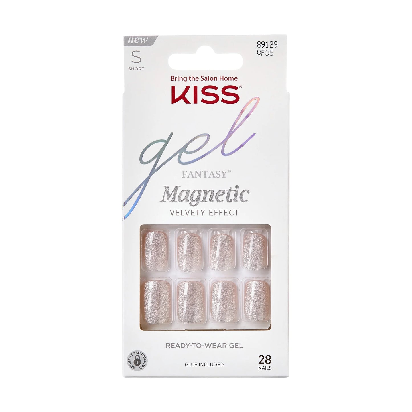 Kiss gel fantasy magnetic nails. 28 nails