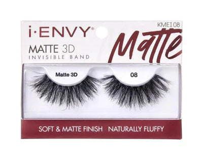 I ENVY MATTE 3D lashes. KMEI08