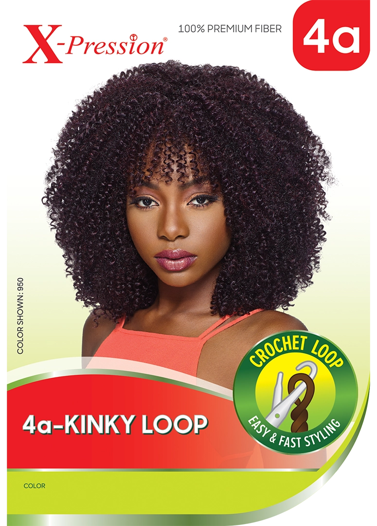 Outre X-pression braid - 4A kinky loop