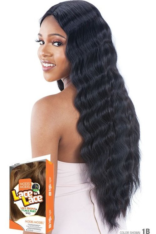 Model model triple barrel curl 020 wig