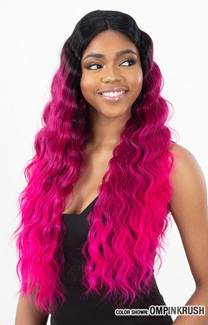 Model model triple barrel curl 020 wig