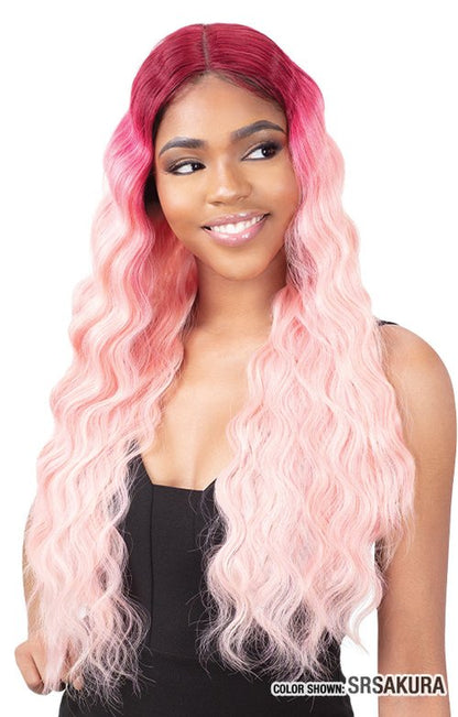 Model model triple barrel curl 020 wig