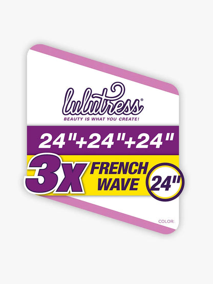 Sensationnel 3X lulutress French wave 24”