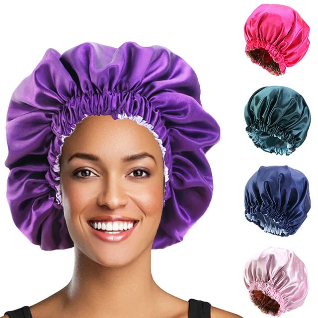 Stay-On Satin Bonnet Assorted