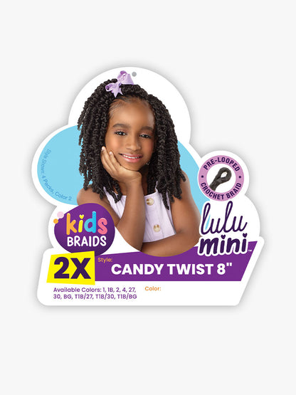 Sensationnel Lulu Mini 2x Candy Twist 8"