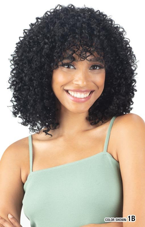 Model model Clair Human Hair Blend wig .Bb-008