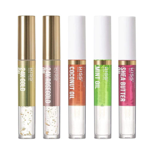 Kiss natural oil lip gloss. Honey.  KO07