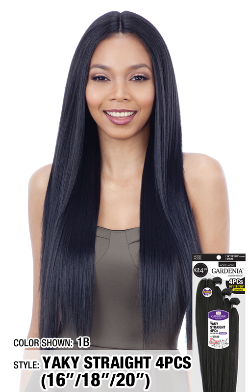 Model Model Gardenia Yaki Straight 16"18"20" + closure