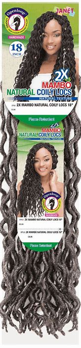 2X Mambo Natural Born Locs 2 18