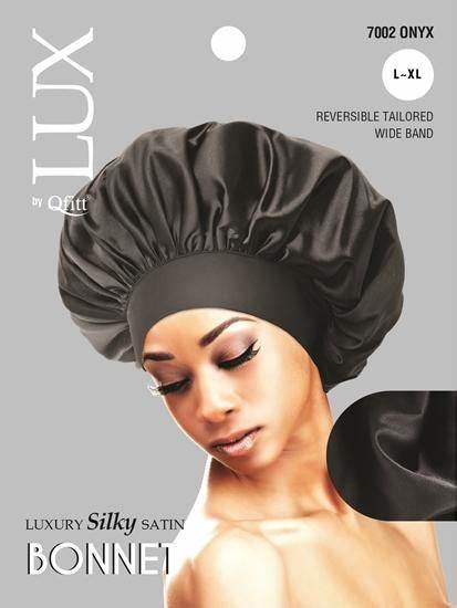 Lux Silk Tie Bonnet