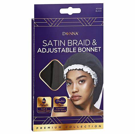 Donna Braided/ Ajustable Bonnet