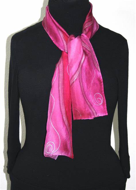 Scarf-Hotpink