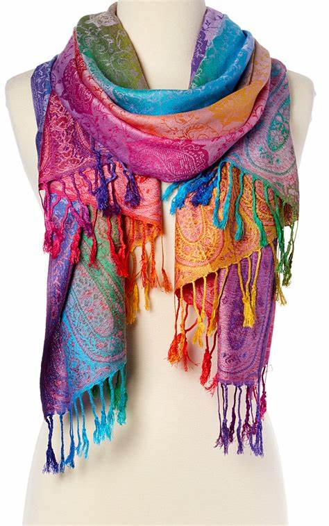 Silky Satin Wrap Scarf