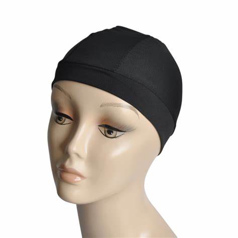 Spandex Dome Cap black