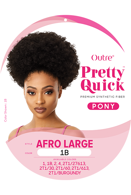 Outre pretty quick pony Afro large