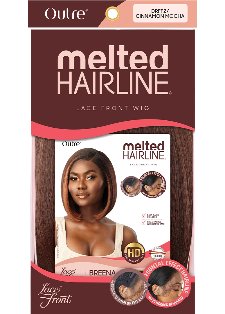 Outre melted hair line lace wig. Breena.