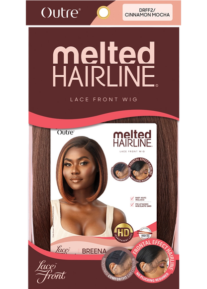 Outre melted hair line lace wig. Breena.