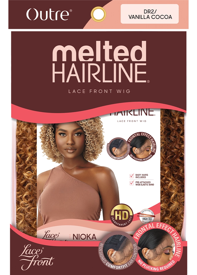 Outre melted hairline lace front wig. Nioka