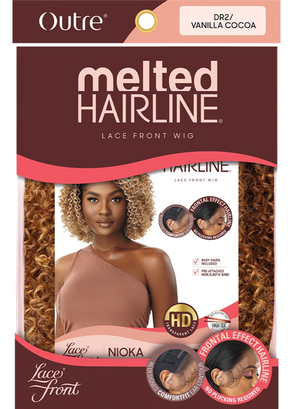 Outre melted hairline lace front wig. Nioka