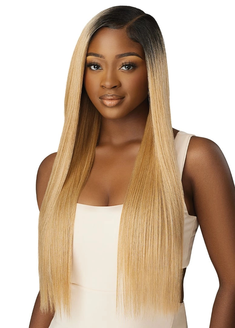 Outre virgin sleek pressed 18"20"22"+ 4" Lace Closure