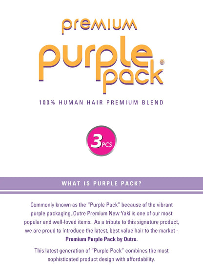 Outre Purple Pack 3pcs Springy Afro Twist