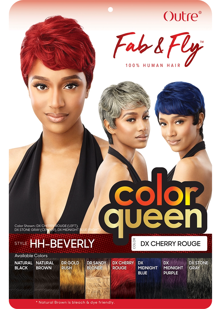 Outre fab & fly full cap wig. Color queen. Beverly