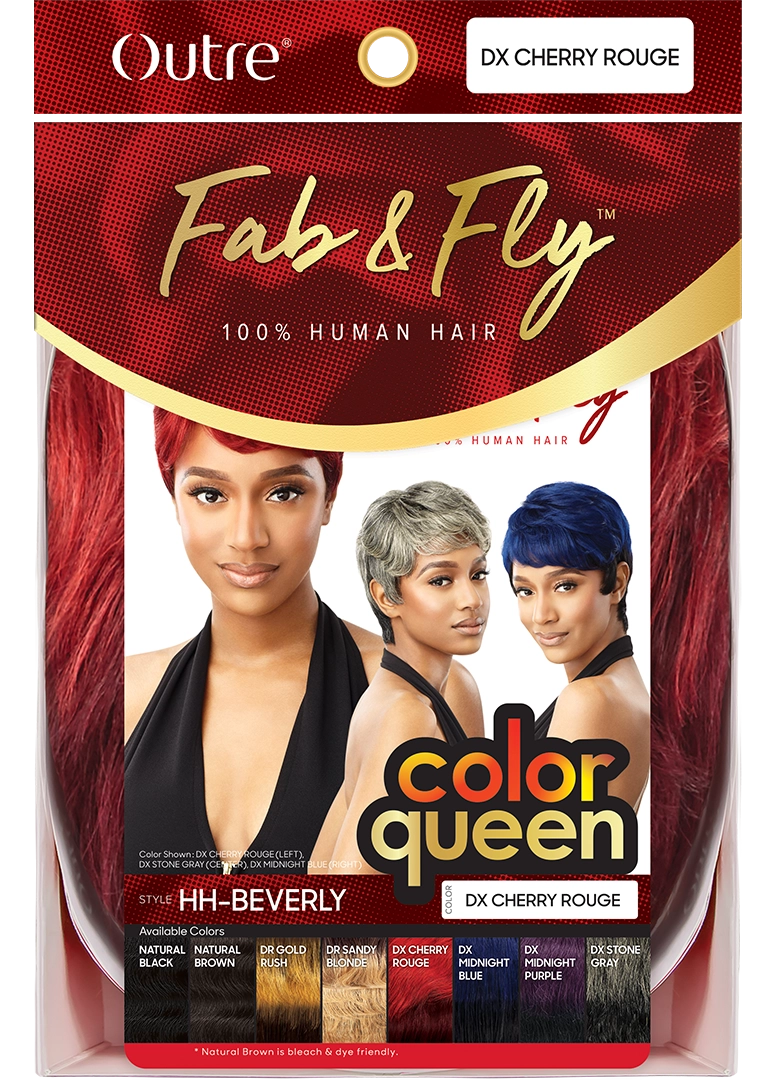 Outre fab & fly full cap wig. Color queen. Beverly