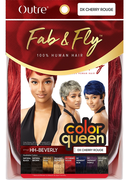 Outre fab & fly full cap wig. Color queen. Beverly