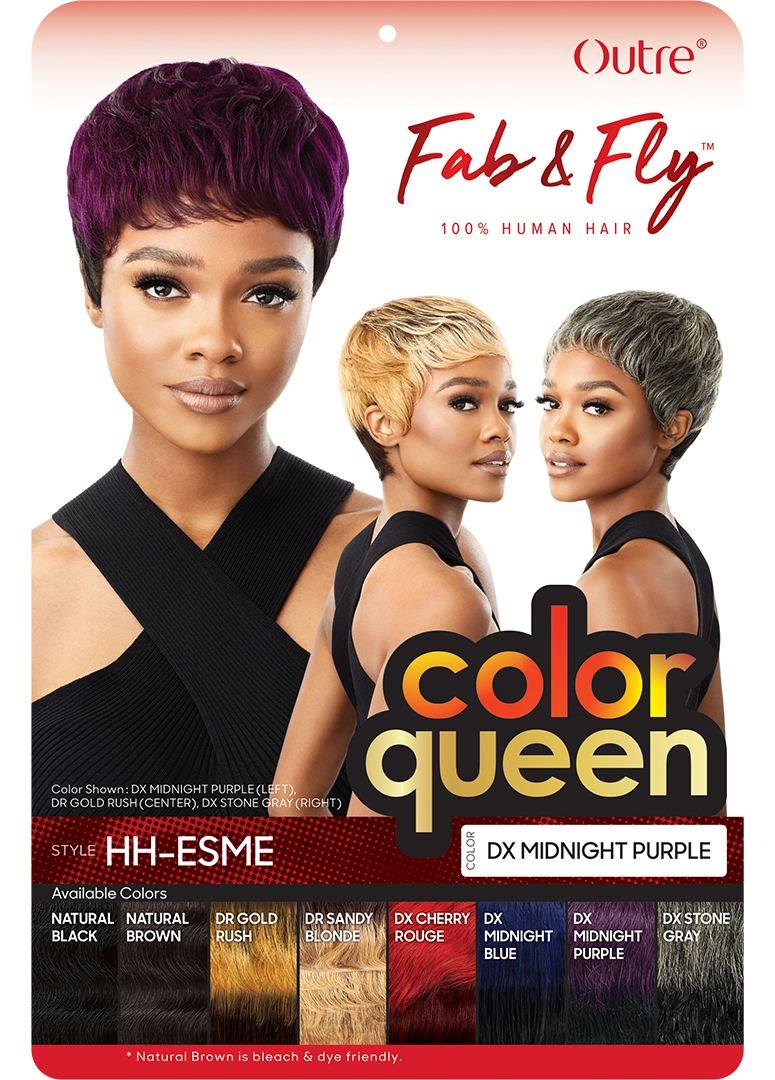 Outre fab & fly full cap wig. Color queen. ESME