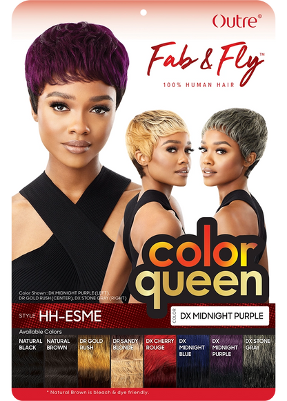 Outre fab & fly full cap wig. Color queen. ESME