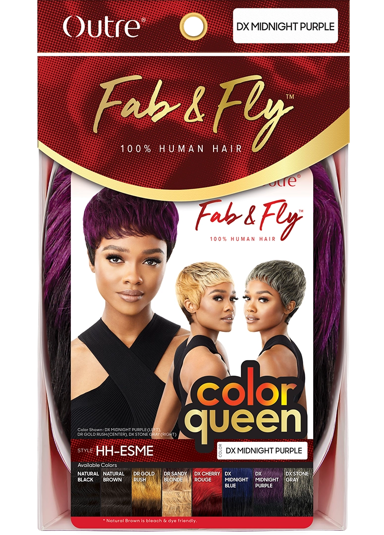 Outre fab & fly full cap wig. Color queen. ESME