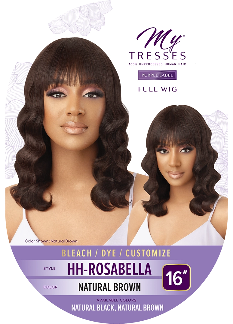 Outre Mytresses purple label full cap wig. HH Rosabella