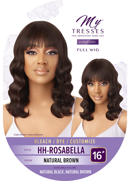 Outre Mytresses purple label full cap wig. HH Rosabella