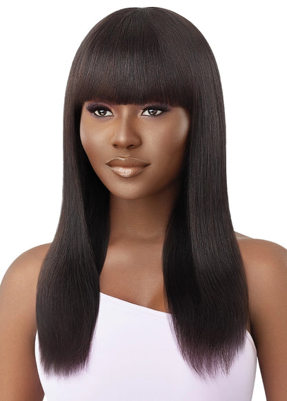 Outre Mytresses purple label full cap wig. W&W HH NATURAL CURLY 20”