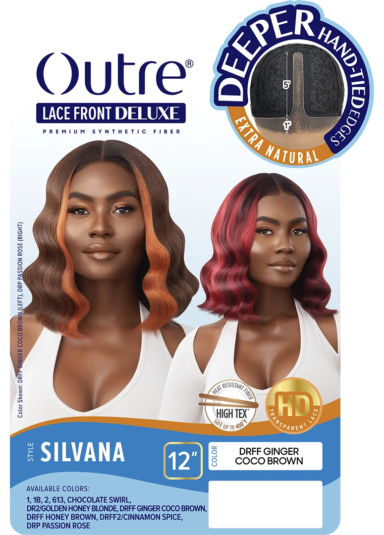 Outre lace front deluxe wig. SILVANA