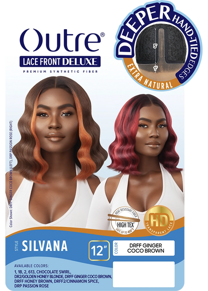 Outre lace front deluxe wig. SILVANA