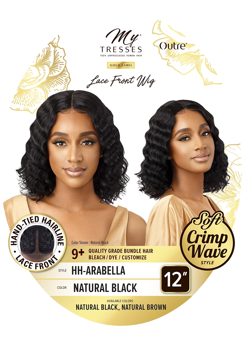 Outre mytresses gold lace front wig. Arabella. Natural brown