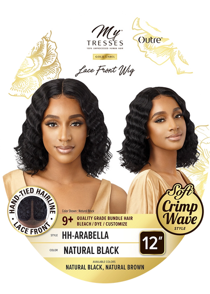 Outre mytresses gold lace front wig. Arabella. Natural brown