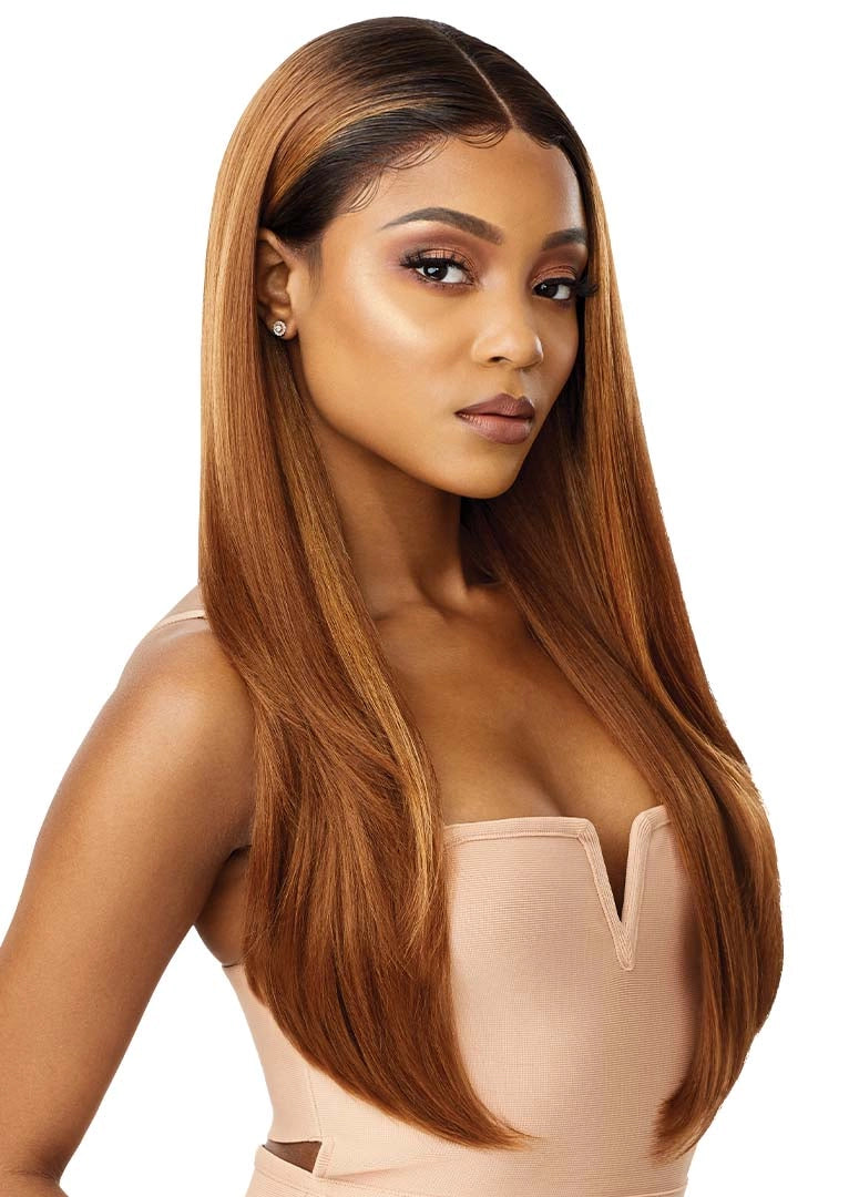 Outre melted hairline lace front wig. AALIYAH