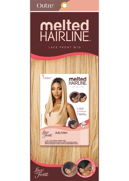 Outre melted hairline lace front wig. AALIYAH