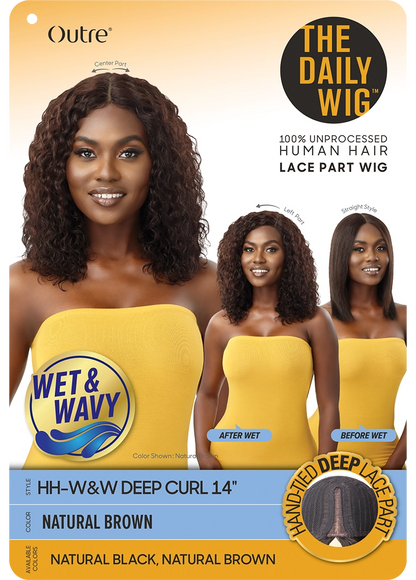 Outre The daily wig. W&W deep curl 14“